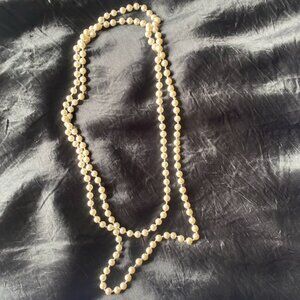 Faux Glass Pearls